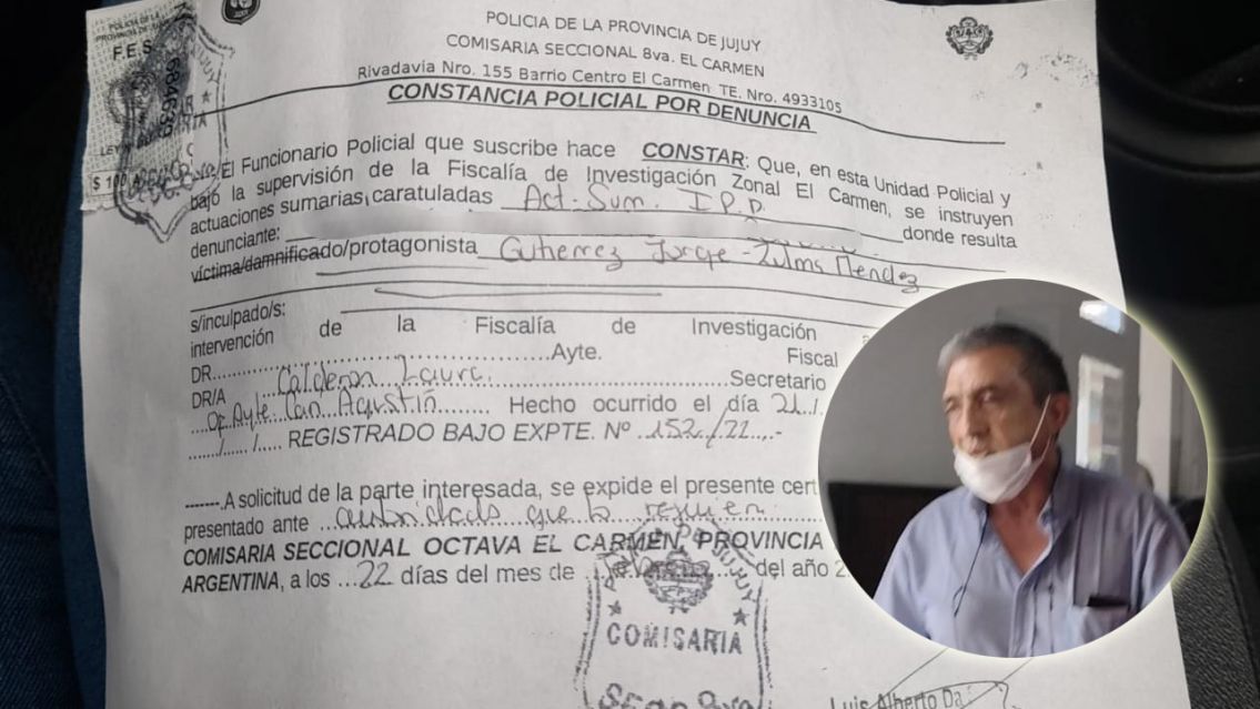 Denunciaron al director de Tr�nsito de Jujuy por abuso de autoridad y violencia 