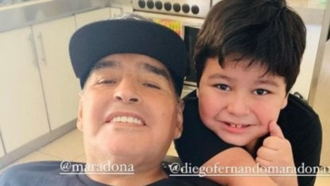 "Est� cada d�a m�s parecido al Diego", Dieguito Fernando cumpli� a�os e impact� c�mo se ve actualmente