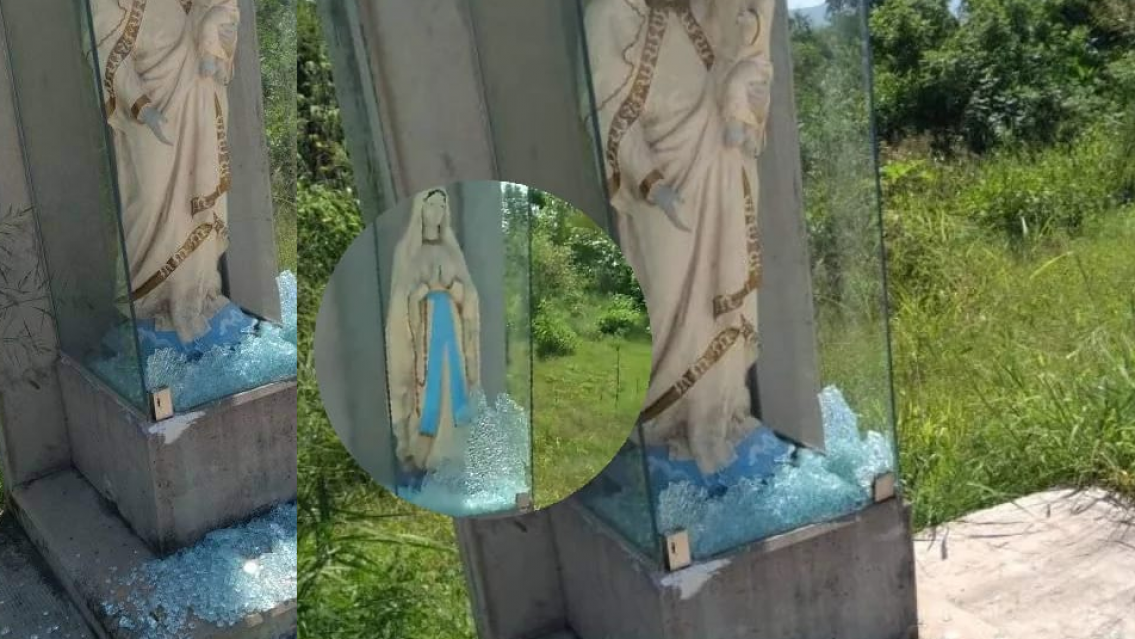 Reventaron los santuarios de 3 virgencitas en el Paseo del peregrino. ¿Quién controla?