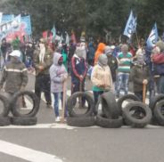 Rutas de Jujuy se encuentran con transito interrumpido por movilización de agrupaciones sociales