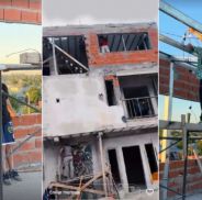 L-Gante puso manos a la obra en la construcción de su nueva casa: "Falta poco"