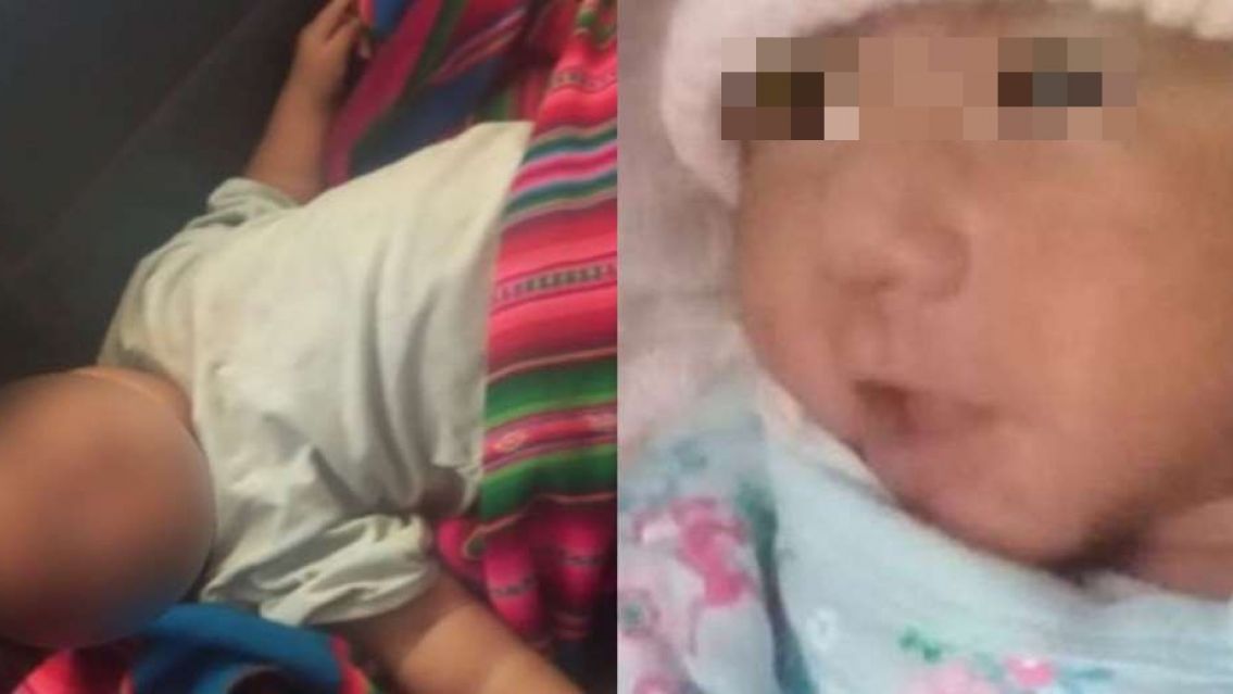 Boliviana abandonó a su bebita en el colectivo: Qué decía la carta que le puso en el pecho