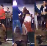 En pleno show, un famosísimo cantante de cumbia fue golpeado por un marido celoso