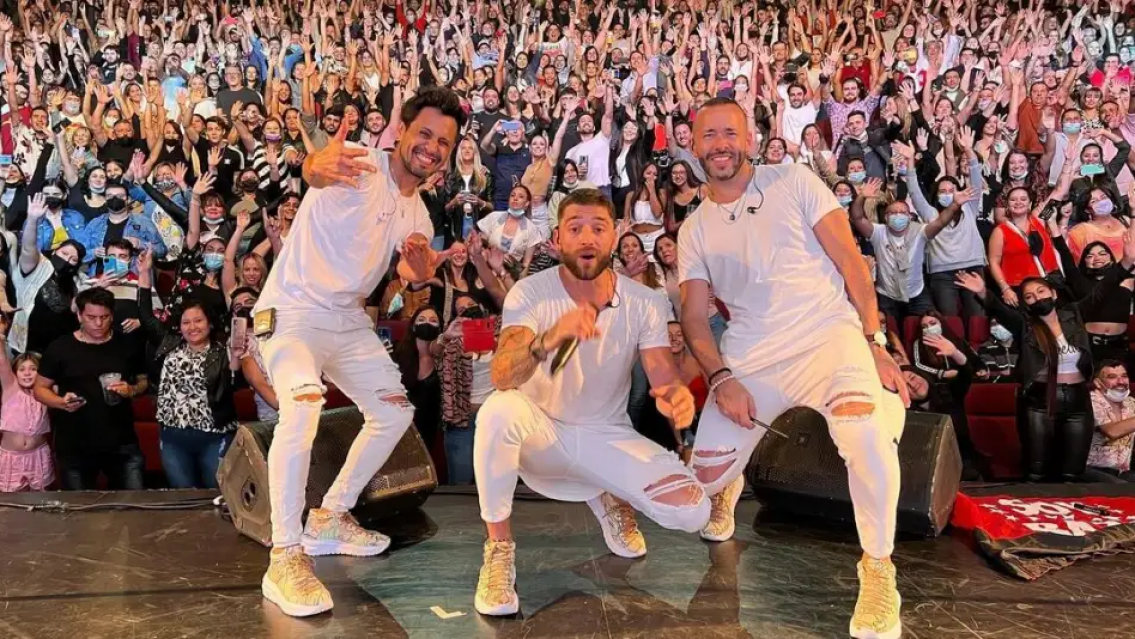 La Konga: estaban tocando en vivo y fueron v�ctimas de un accidente impensado