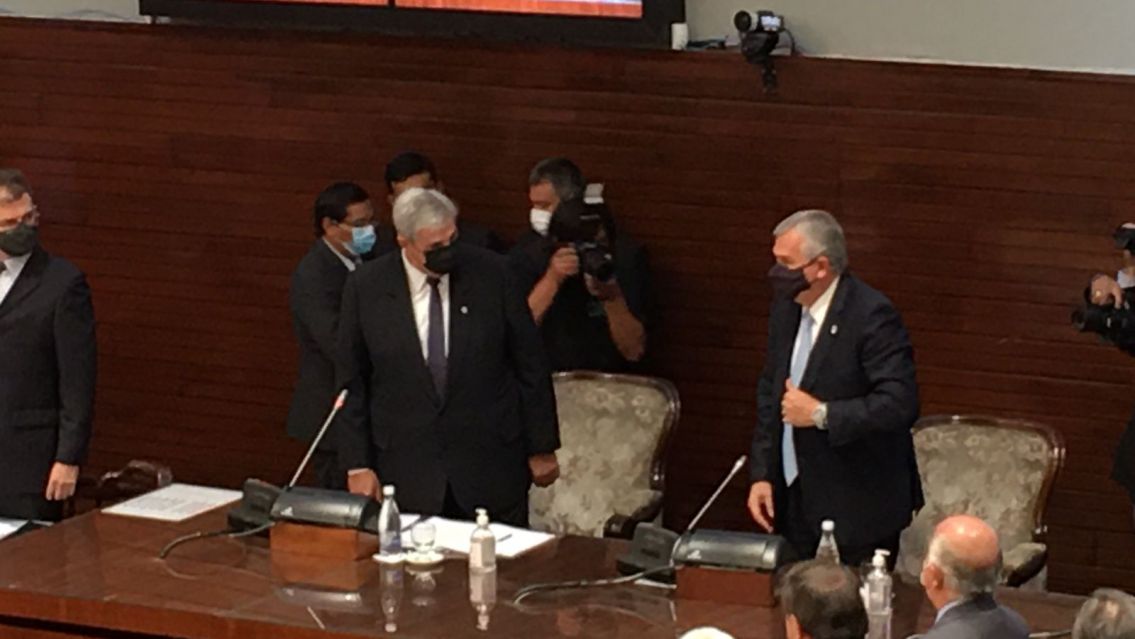 Gerardo Morales celebr� la aprobaci�n de Ficha Limpia en Jujuy