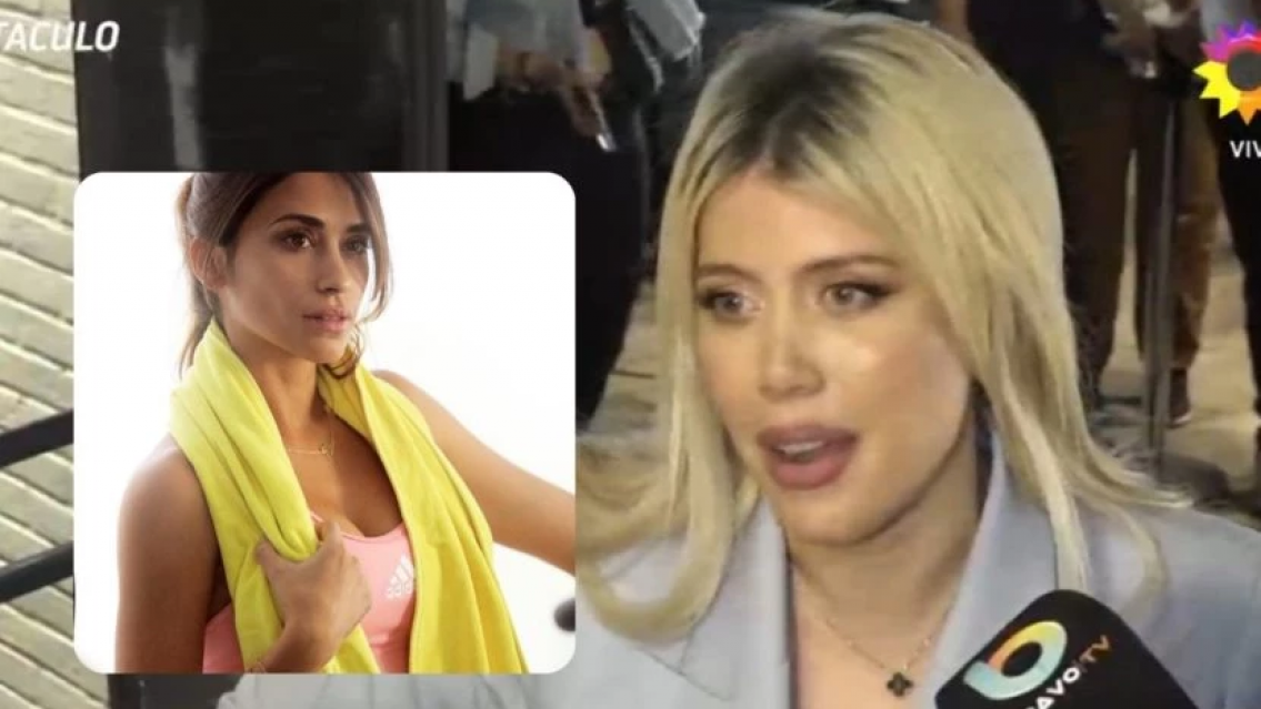 Wanda Nara cont� la verdad. C�mo es su relaci�n con Antonela Roccuzzo: "Con ella me llevo..."