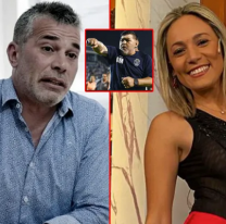 La 'icardiada' de la que nadie habla, Roci&oacute; Oliva con un amigo de Diego Maradona