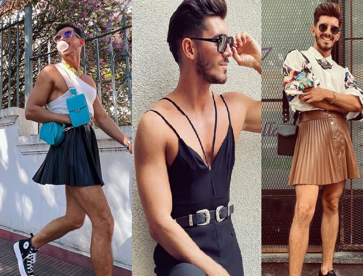 Las nuevas fotos del norteño que se viste con ropa sin género y es furor - Que Pasa Jujuy