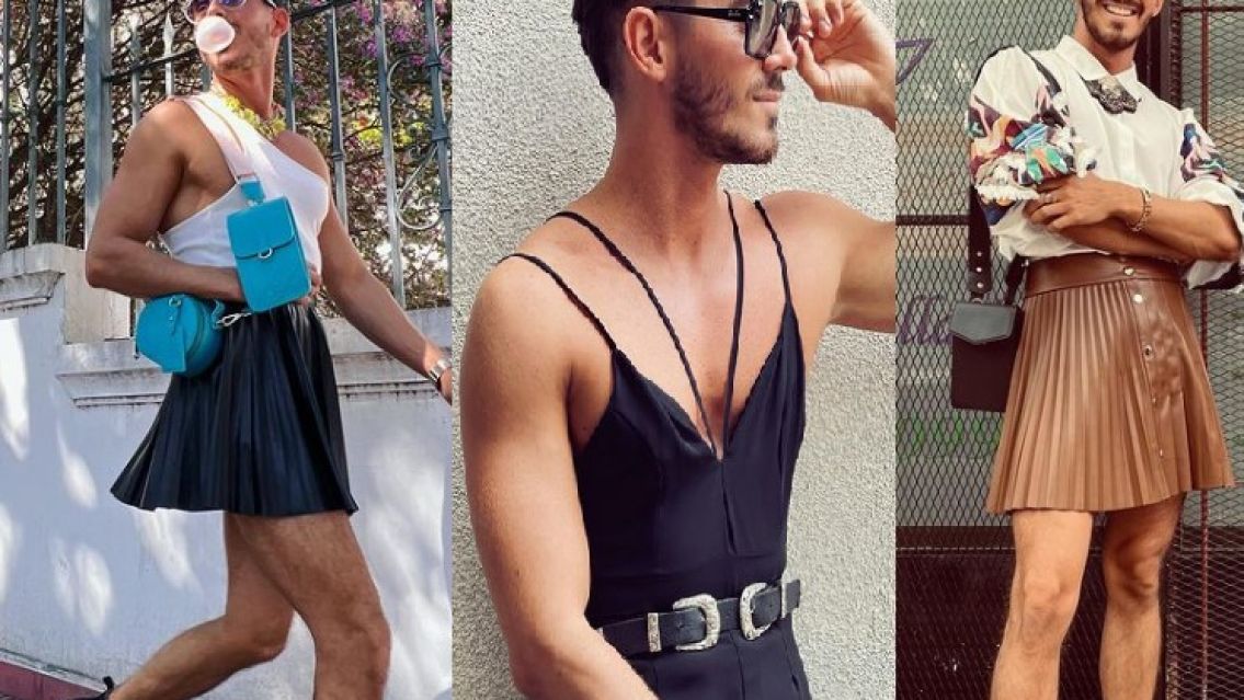 Las nuevas fotos del norteño que se viste con ropa sin género y es furor