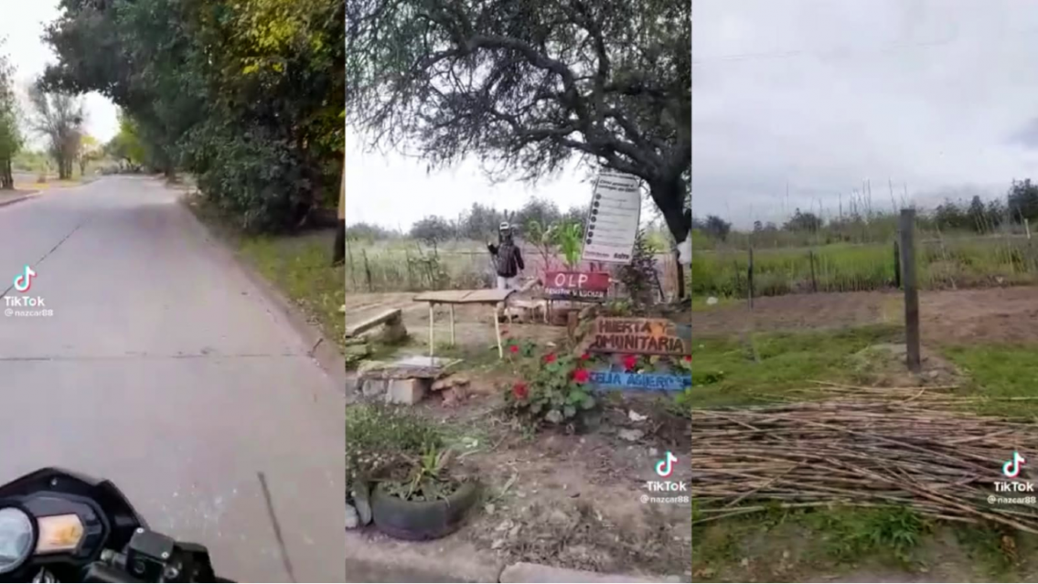 El duende apareci� en Salta: se lo ve clarito en este video de TikTok