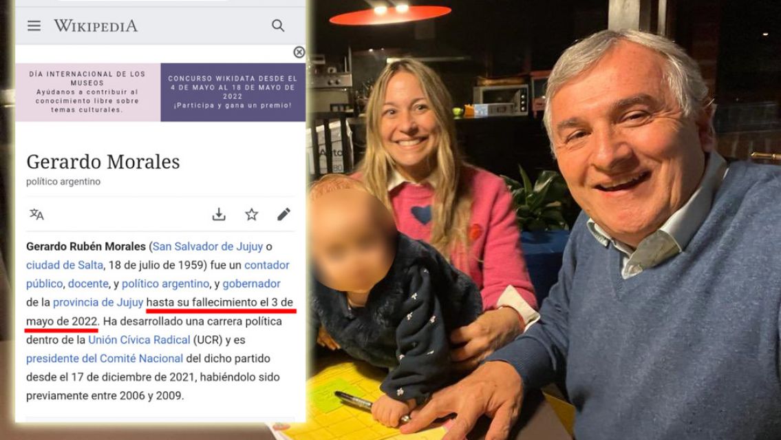 Morales respondi� a una fake news sobre su muerte que hasta Wikipedia agarr�