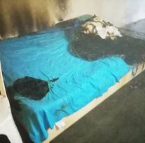 Jujeños fumaban un faso en la cama, se durmieron y terminaron quemando la casa