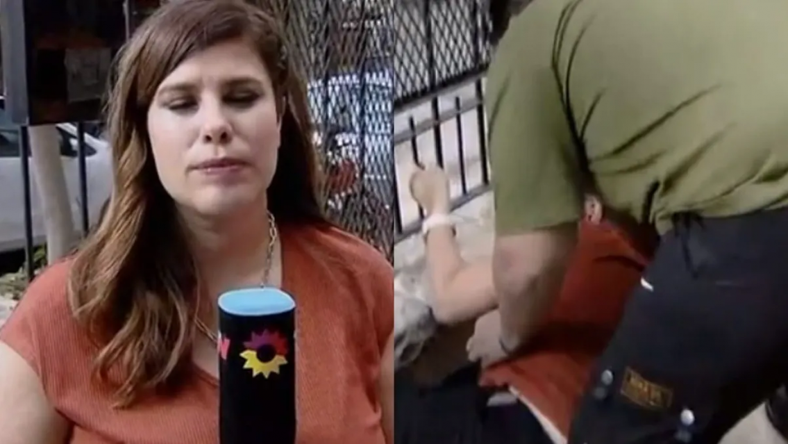 C�mo sigue la salud de la periodista que se peg� tremendo porrazo en plena calle