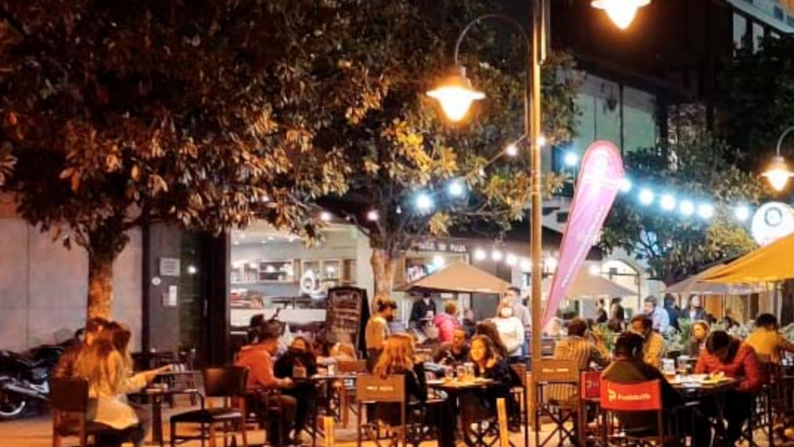 Jujeña con un nene en brazos comenzó a destrozar una cervecería del centro: fue detenida