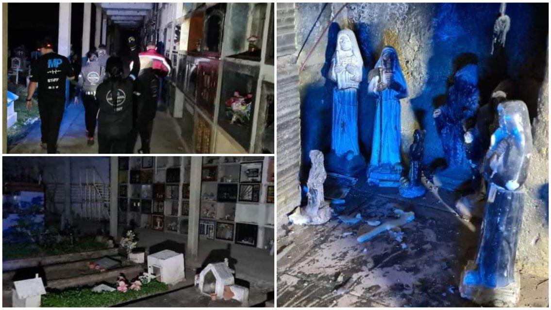 Fueron a buscar al Ucumar y terminaron encontrando algo peor en el cementerio