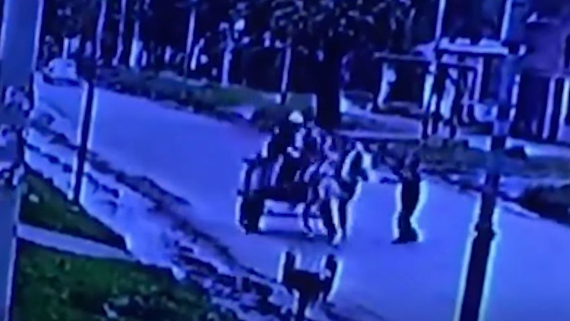 Joven norte�o iba en un carro a caballo y le volaron la cabeza [Video]