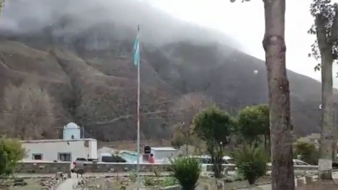 [VIDEO] Comenz� a nevar en Jujuy: Caspal� fue la primera en pintarse de blanco