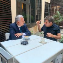 De cara al 2023: Morales y Manes se reunieron en Barcelona