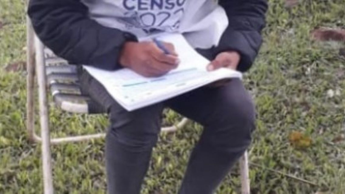 Joven salió en pijama a hacer el censo: "No podía creer que me pregunte eso, pensé que era una broma"