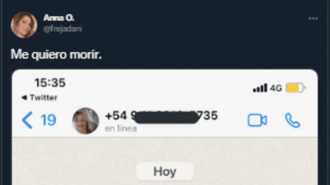 "Me quiero morir", arde el chat de mamis. Un mensaje desconcertante y un final inesperado