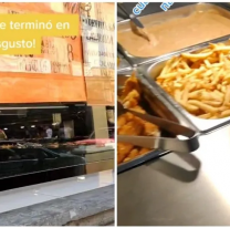 "Terminó en disgusto", fue a un tenedor libre pero le arrancaron la cabeza