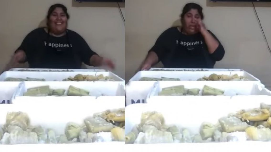 La emoción de una salteña que vendía tamales y humitas en la calle: la llamaron de Buenos Aires
