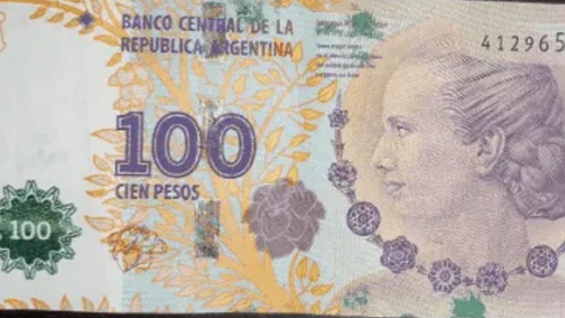 El billete de Evita con un error que compran a rolete: pagan m�s de $5 mil