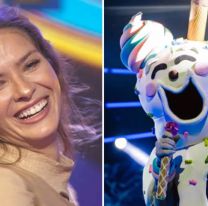 La China Suarez se disfrazó de helado y cantó temas de Tini Stoessel en la TV