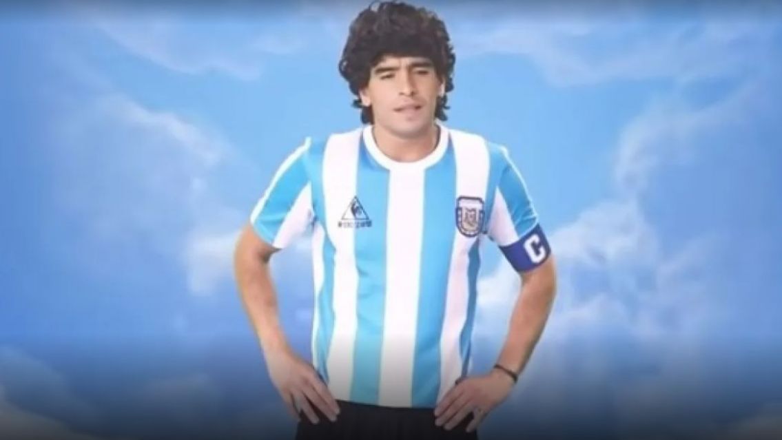 La impactante aparici�n de Maradona con inteligencia artificial: "No me olviden"