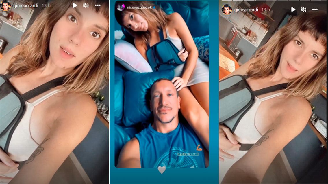 Totalmente emocionada, Gimena Accardi anunci� la noticia m�s esperada