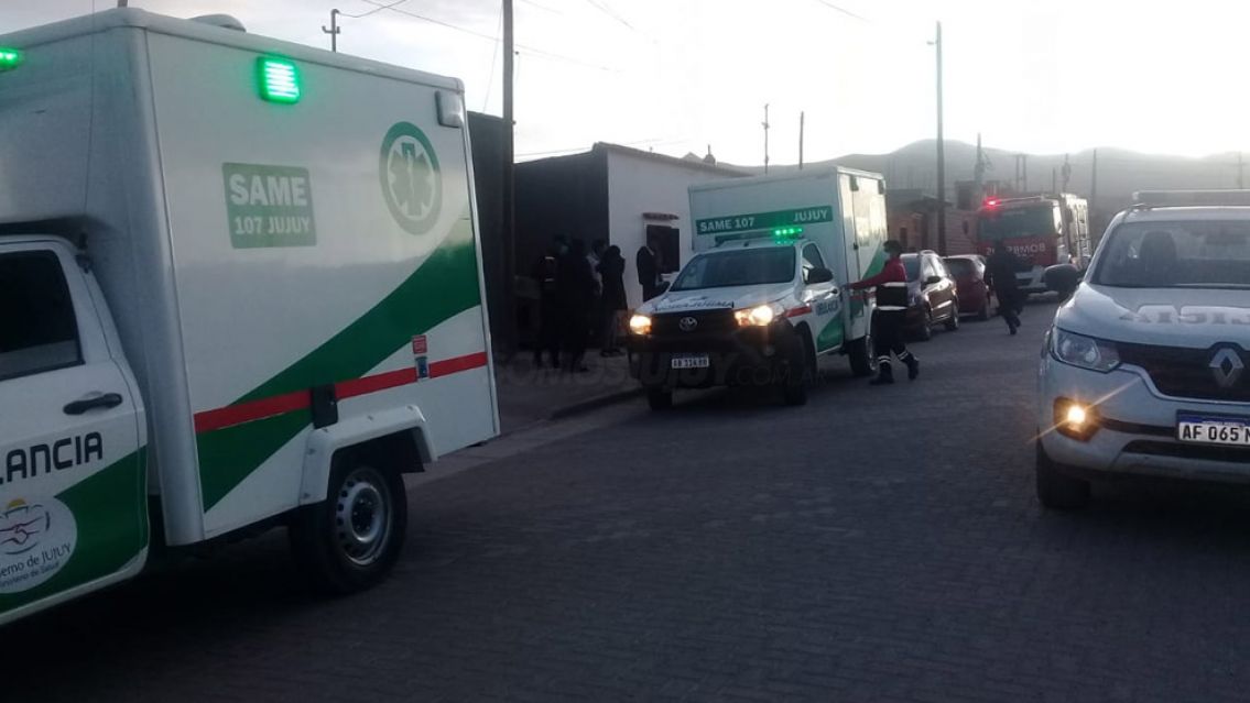 Familia jujeña se intoxicó con gas y fue trasladada al hospital