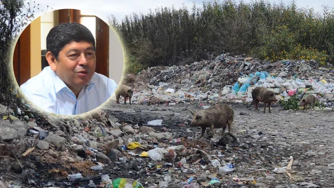 Crece un basural en río jujeño y Nilson Ortega no hace nada