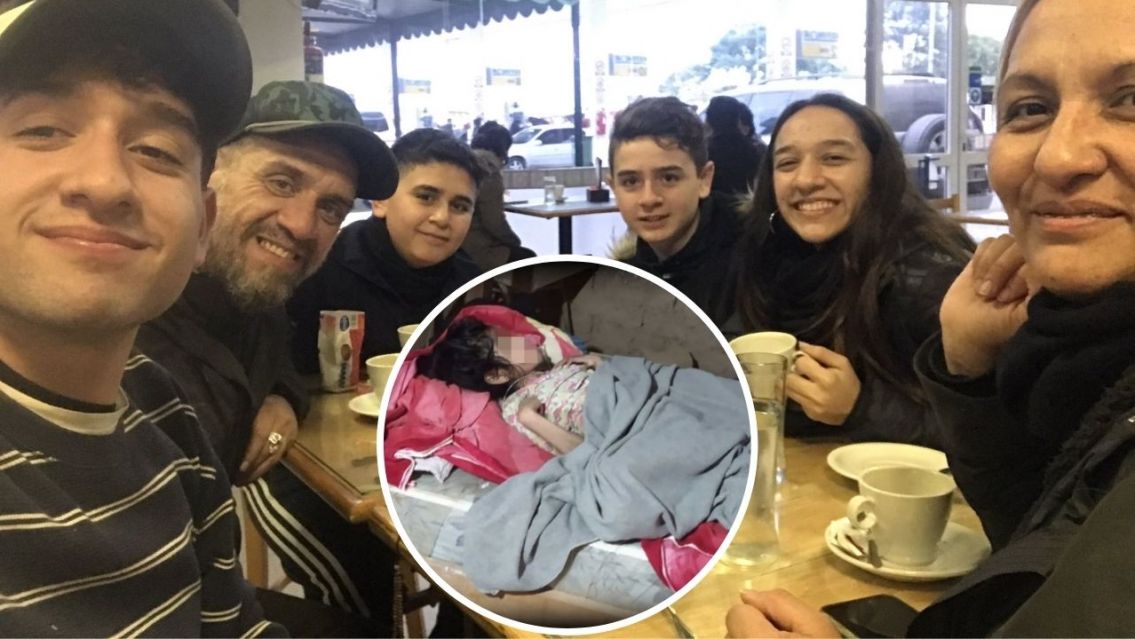 Amenazaron a la familia que viajó a para donarle un millón de pesos a Zaira