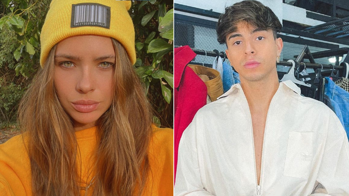 La foto "after sex" de la China Su�rez con la ropa de Rusherking. Est�n prendidos fuego