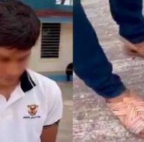 Descubrió que su hijo le hacía bullying a un compañero por sus zapatillas y le dio una "lección de vida"