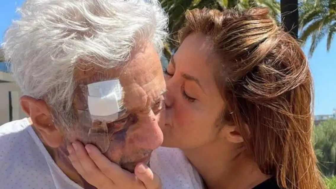 El padre de Shakira terminó con el ojo "en compota" en medio del escándalo de separación