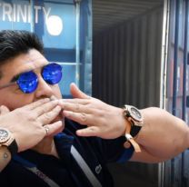 Abrieron los containers de Maradona y se llevaron la decepción de la vida