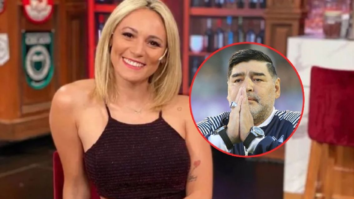 Hab�a sido re juguet�n: aparecieron cosas prohibidas de Maradona y Roc�o Oliva