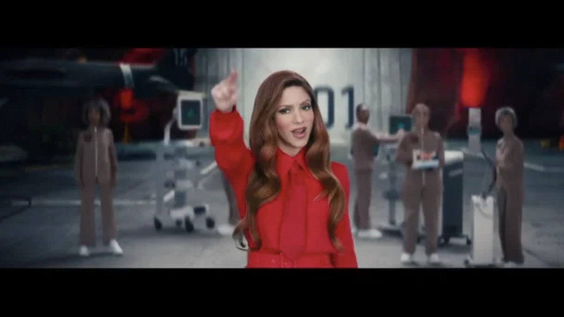 Shakira rompi� el silencio y habl� de forma art�stica sobre su divorcio