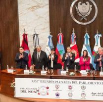 El vicegobernador de Jujuy firmó el pacto y dio luz a un nuevo Parlamento