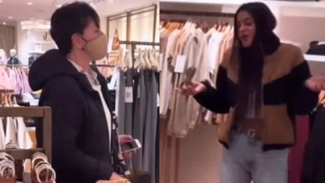 Emily Lucius salió a un shopping y una mujer la encaró de una: "Esta piba se...