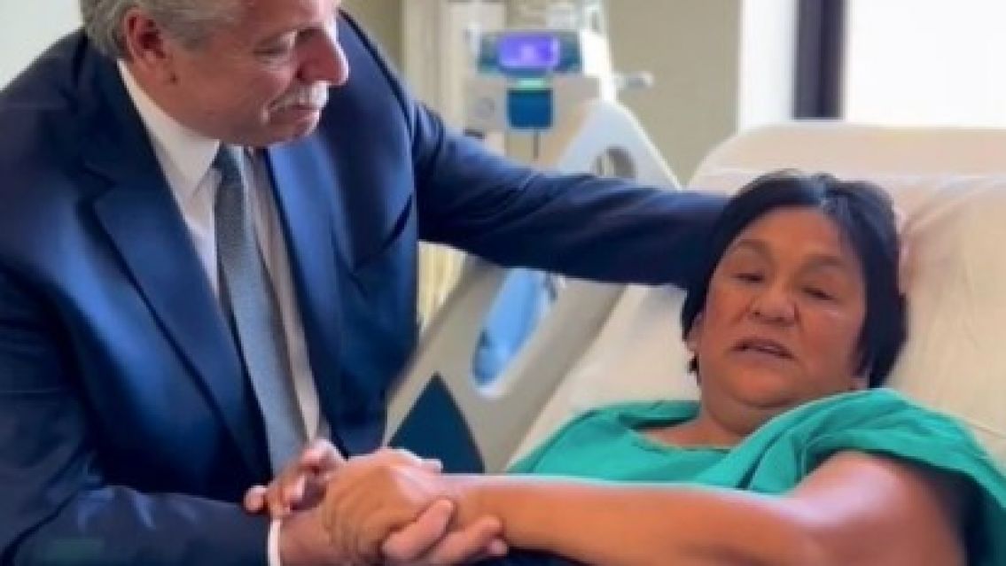 Milagro Sala contó la frase que le dijo Alberto antes de salir de la clínica: "Eso me dio ganas de vivir"