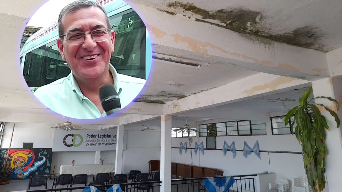 El Concejo Deliberante de Libertador se cae a pedazos y Jayat mira para otro lado 