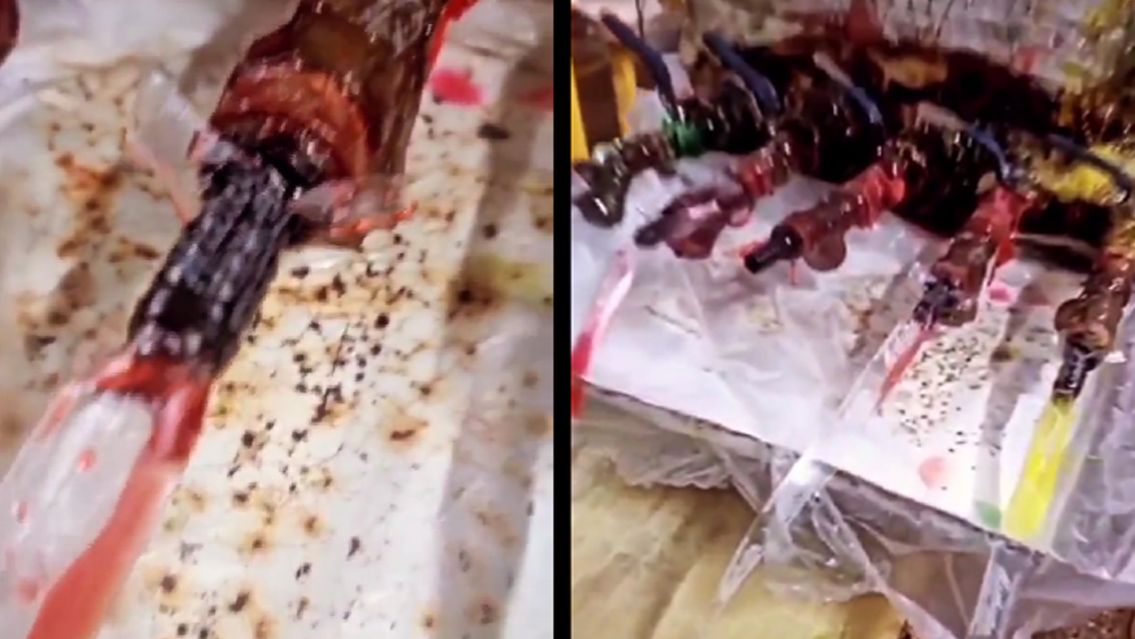 Se conoció el video de como fabrican las mielcitas y causó polémica