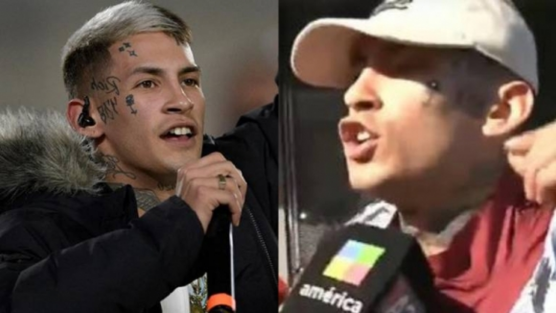 Enojad�simo L-Gante se trenz� con uno que lo increp�... "Me chupa un huev..."