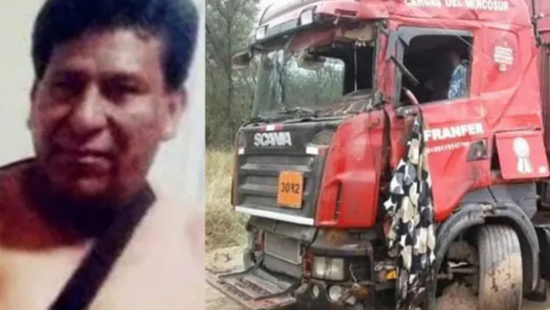Camionero boliviano se accidentó en Chaco y fue atendido: el fuerte mensaje a sus compatriotas