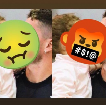 Asco total, repudian a Rodrigo De Paul por besar en la boca a su hija. "Eso no se hace"