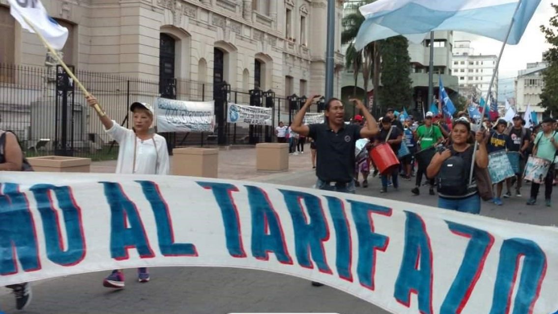 El SEOM se manifestó en Jujuy por salarios dignos y contra el aumentazo de EJESA