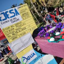 Velaron y enterraron el salario en Jujuy: polémica marcha en Plaza Belgrano