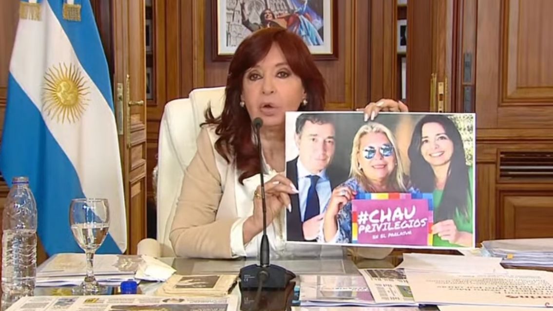 Cristina tapones de punta: "El �nico dirigente pol�tico pr�fugo es macrista"